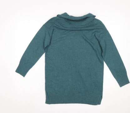 Womens UK Size S Monsoon Green Pullover Jumper