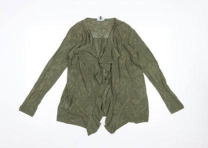 Womens UK Size 12 Laura Ashley Green Cardigan Jumper