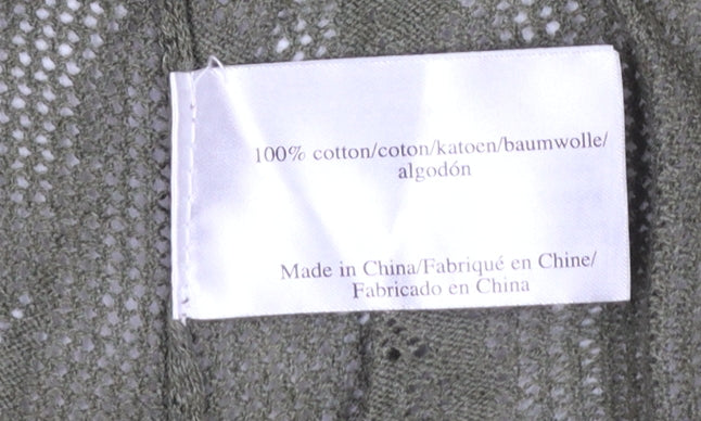 Womens UK Size 12 Laura Ashley Green Cardigan Jumper