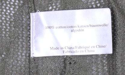 Womens UK Size 12 Laura Ashley Green Cardigan Jumper