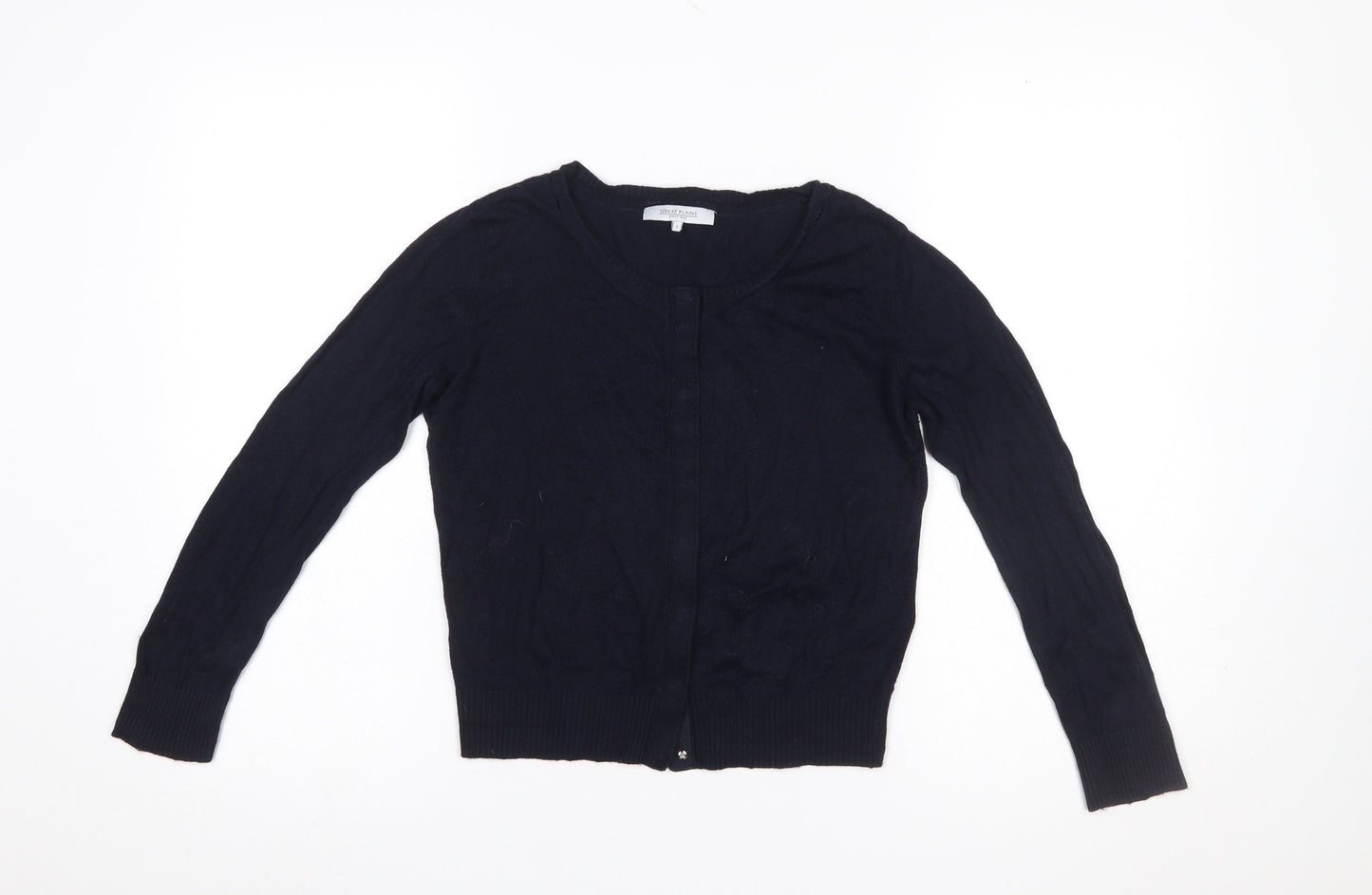 Womens UK Size S Great Plains Black Cardigan Jumper