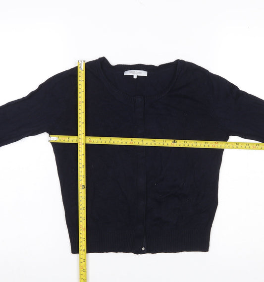 Womens UK Size S Great Plains Black Cardigan Jumper