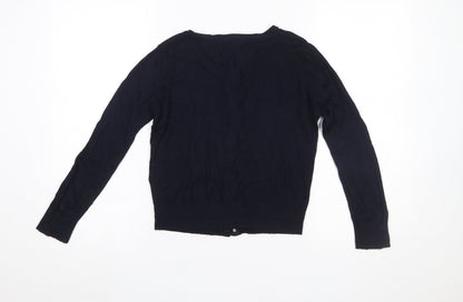 Womens UK Size S Great Plains Black Cardigan Jumper