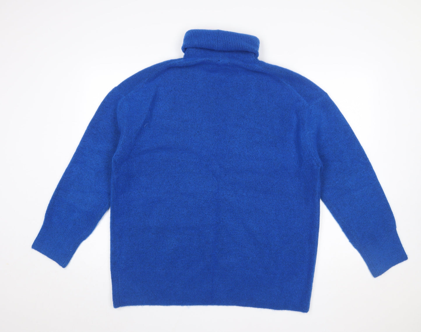 Womens UK Size S Zara Blue Pullover Jumper