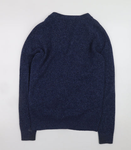 Womens UK Size XS Uniqlo Blue Cardigan Jumper