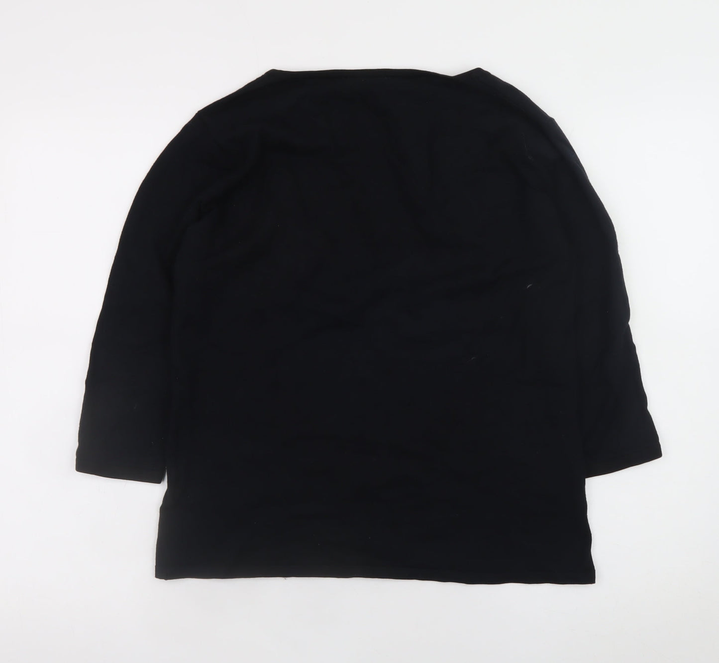 Womens UK Size 10/12 Tigi Wear Black Pullover Jumper