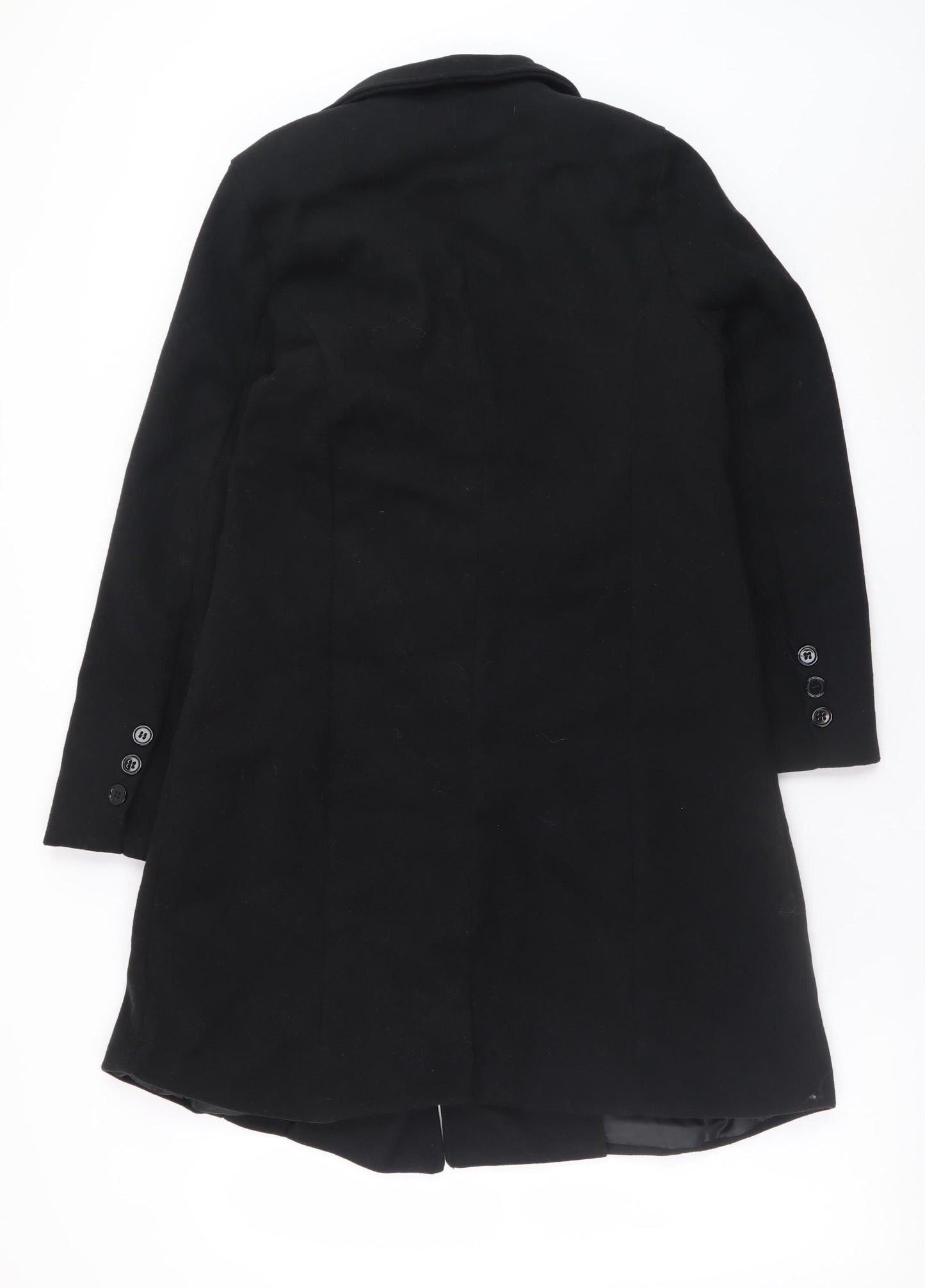 Womens UK Size M RVHSWDS Black Pea Coat