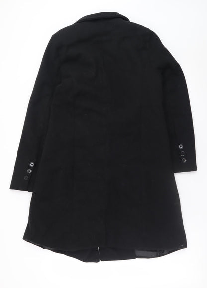 Womens UK Size M RVHSWDS Black Pea Coat