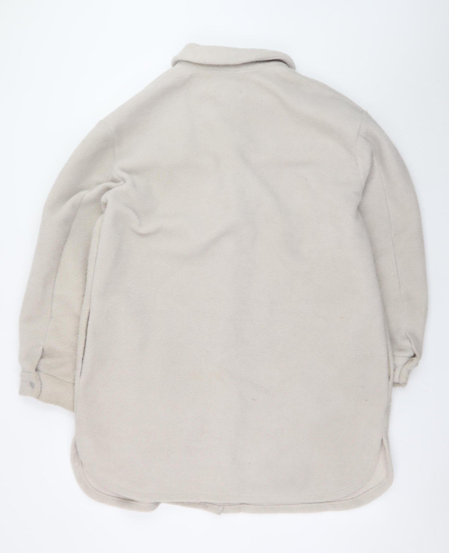 Womens UK Size M New Look Beige Shacket