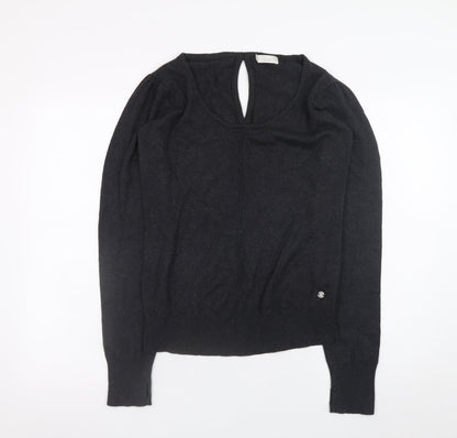 Womens UK Size L Bench Black Pullover Jumper