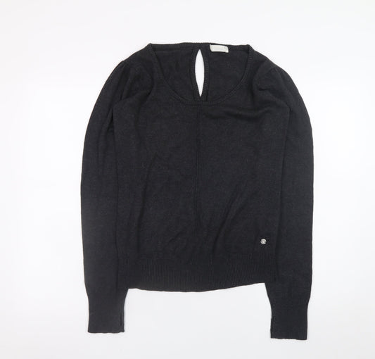 Womens UK Size L Bench Black Pullover Jumper