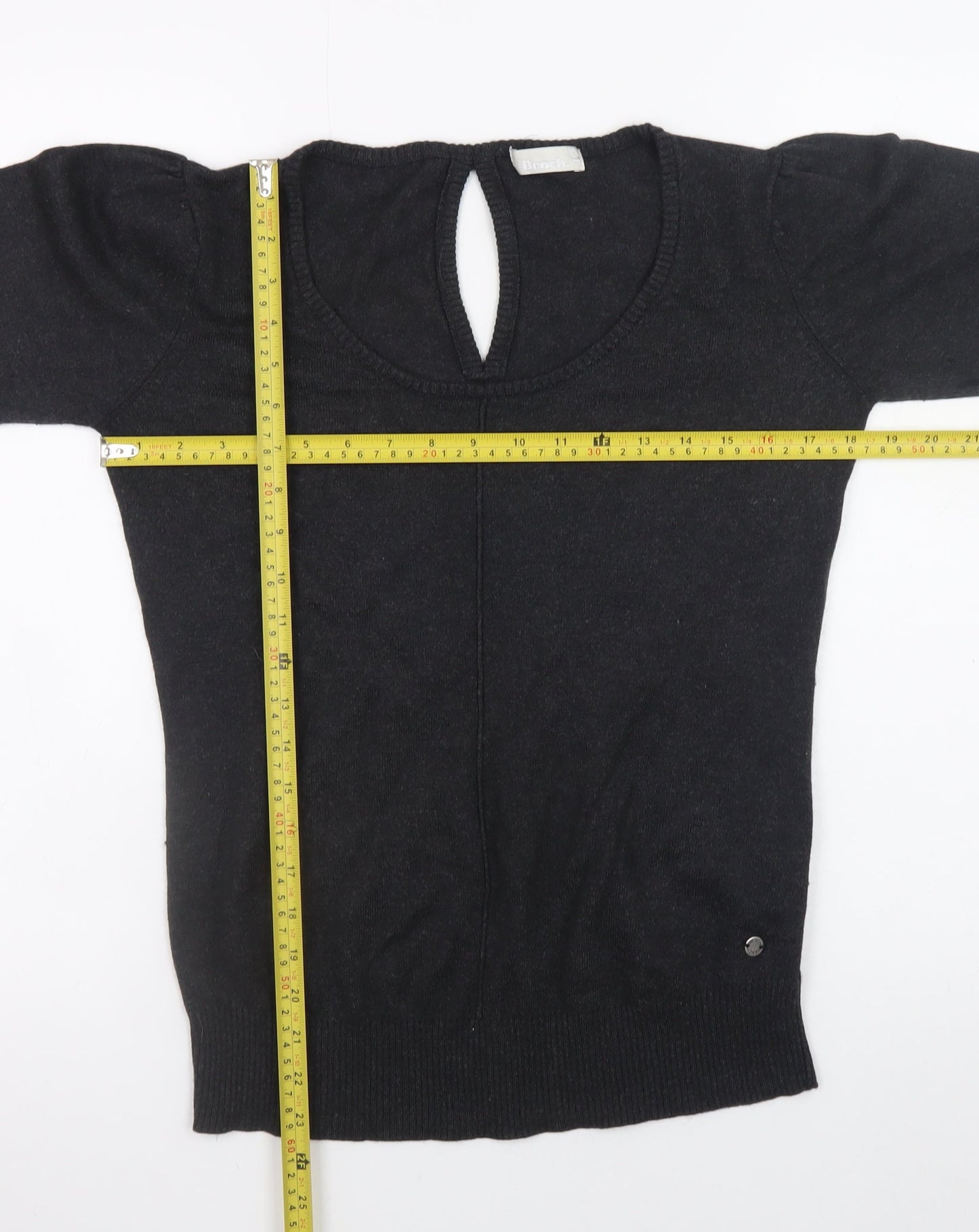 Womens UK Size L Bench Black Pullover Jumper