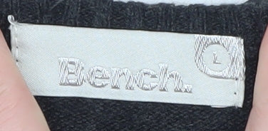 Womens UK Size L Bench Black Pullover Jumper