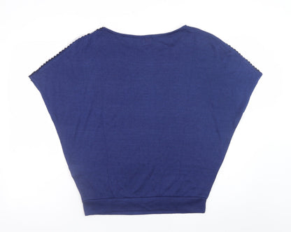 Womens UK Size S Only Blue Pullover Jumper