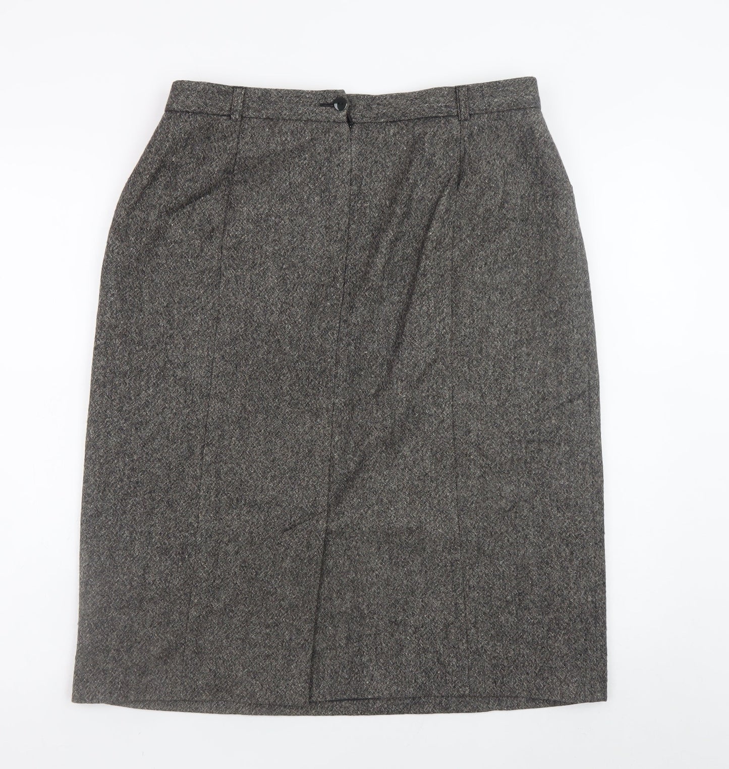 Womens UK Size 16 Viyella Straight & Pencil Tweed Skirt