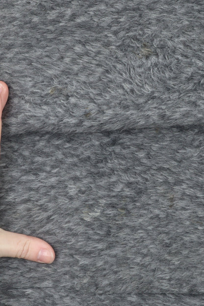 Four Seasons Women’s Grey Wool Look Overcoat Size S Lined Classic Style