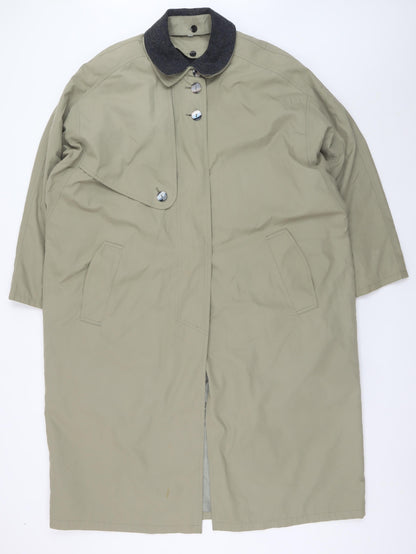 Womens UK Size 14 House of Fraser Beige Trench Coat
