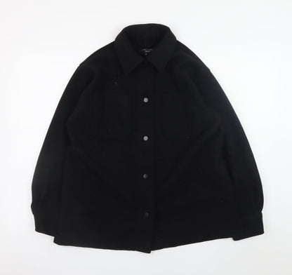 Womens UK Size 8-10 New Look Black Basic Jacket