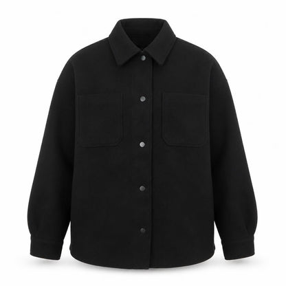 Womens UK Size 8-10 New Look Black Basic Jacket