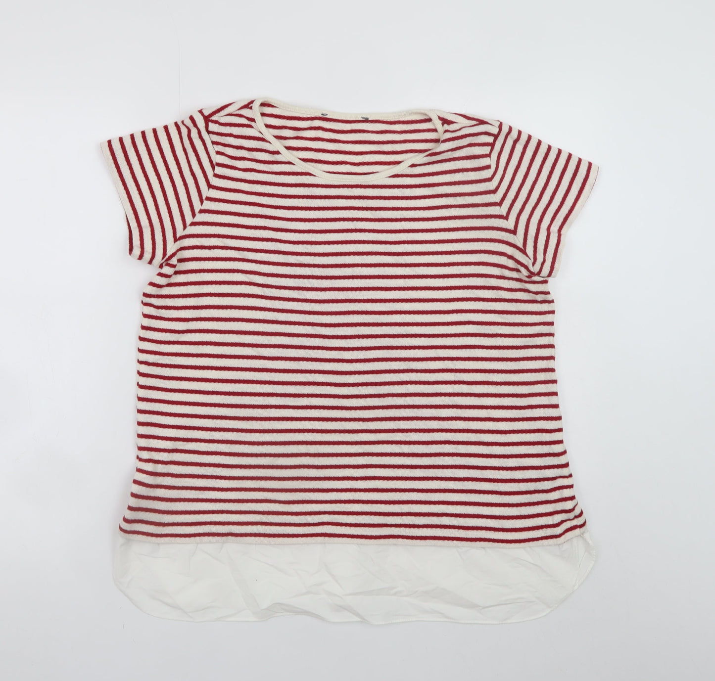 Womens UK Size 16 Marks and Spencer Multicoloured Basic T-Shirt