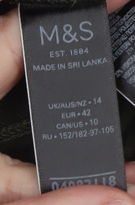 Womens UK Size 14 Marks and Spencer Shift Dress