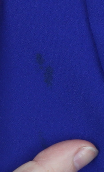 John Lewis Women’s Blue Blazer Size 16 Classic Lined Formal Jacket