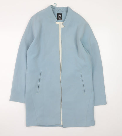 Womens UK Size 8 Atmosphere Blue Overcoat