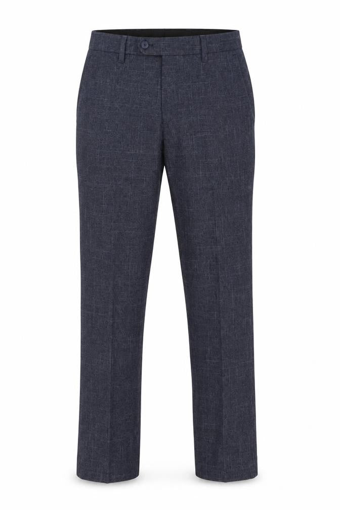 Mens UK Size S NEXT Regular Fit Dress Pants Blue Trousers