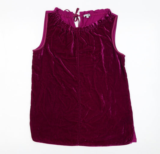 Womens UK Size S Jigsaw Purple Camisole Tank