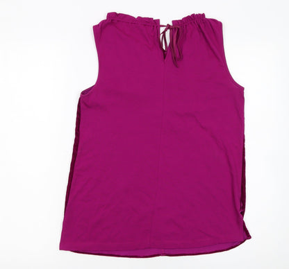 Womens UK Size S Jigsaw Purple Camisole Tank