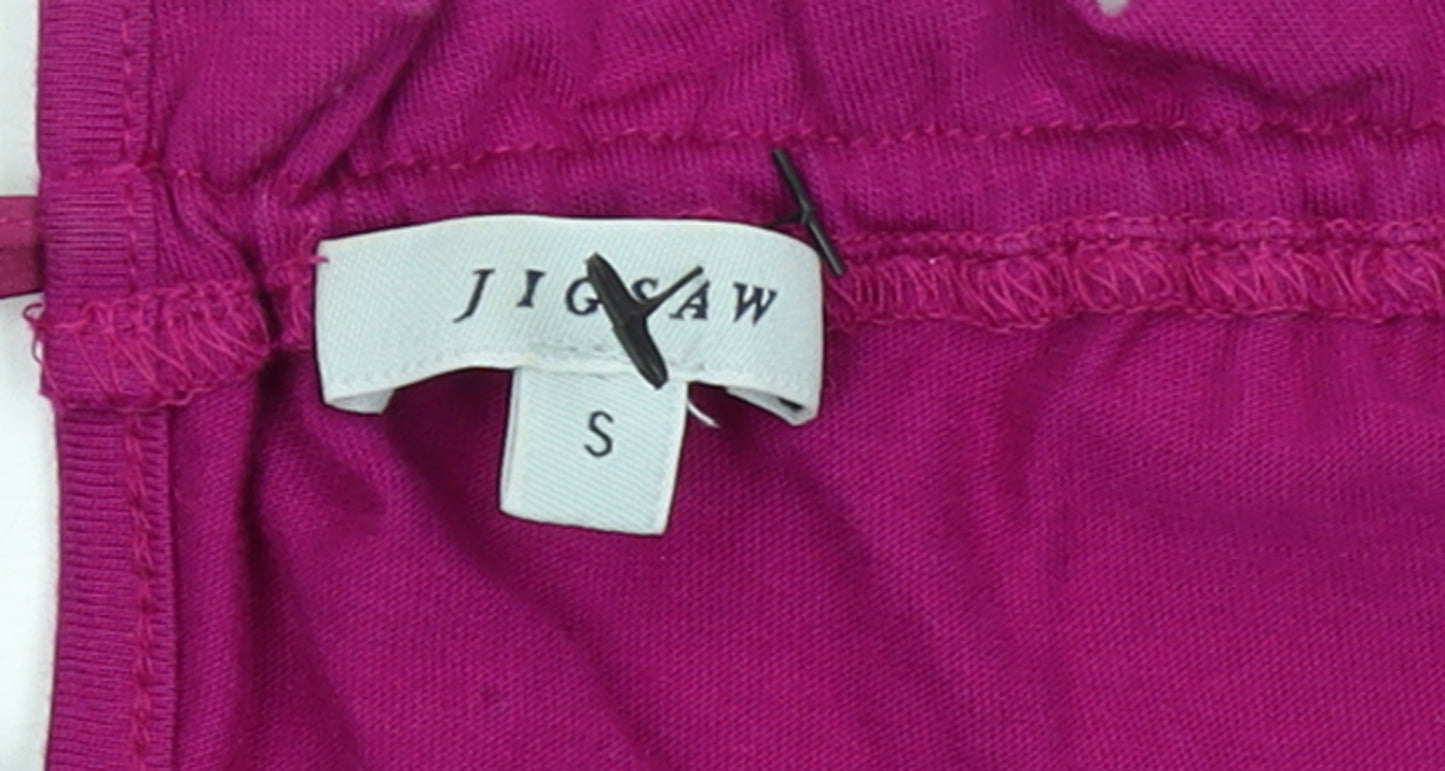 Womens UK Size S Jigsaw Purple Camisole Tank