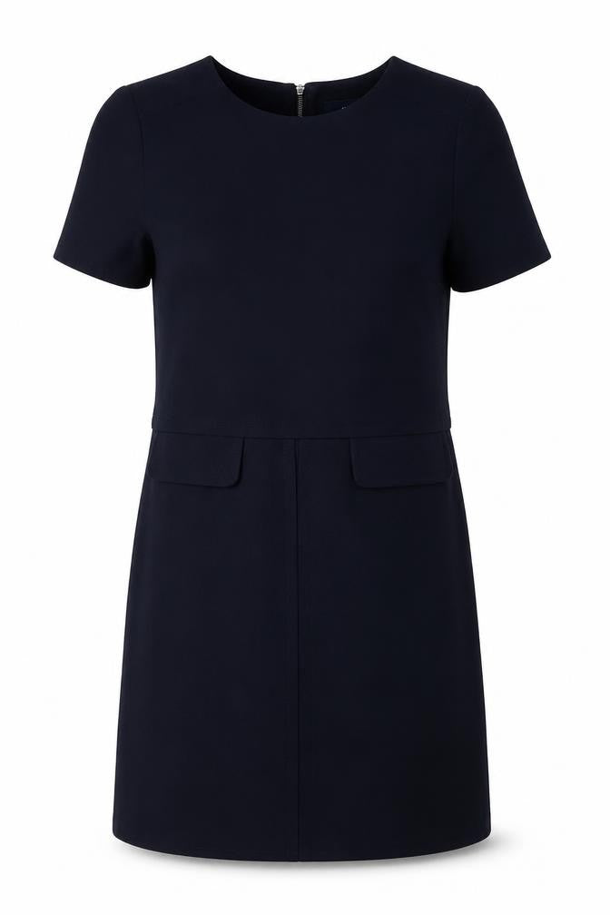Next Women’s Black Short Sleeve Shift Dress Size 8