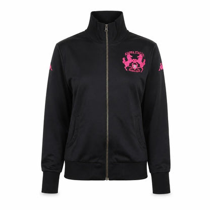 Womens UK Size L Kappa Black Gym & Training Running & Jogging Casual Jacket