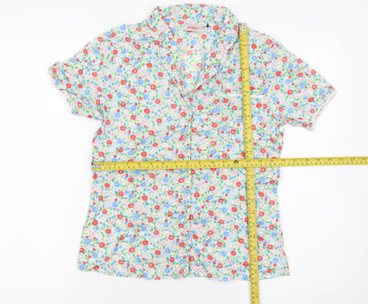 Cath Kidston Women’s Multicoloured Floral Cotton Button-Up Shirt XS