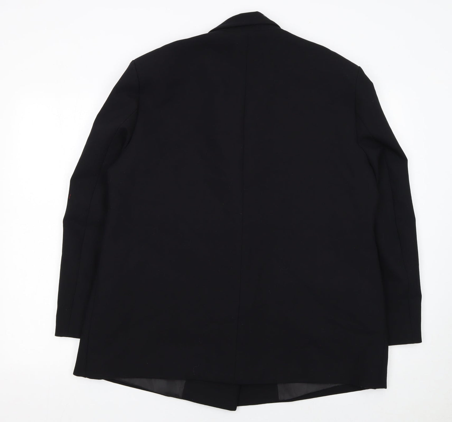 Womens UK Size XL Zara Regular Black Blazer