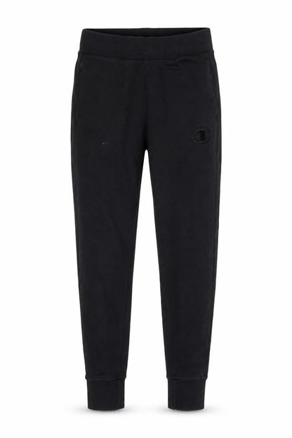 Mens UK Size S Champion Regular Fit Jogger Black Trousers