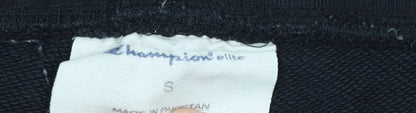 Mens UK Size S Champion Regular Fit Jogger Black Trousers