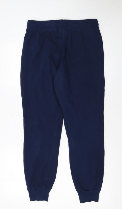 Womens UK Size S Reebok Regular Fit Jogger Blue Trousers
