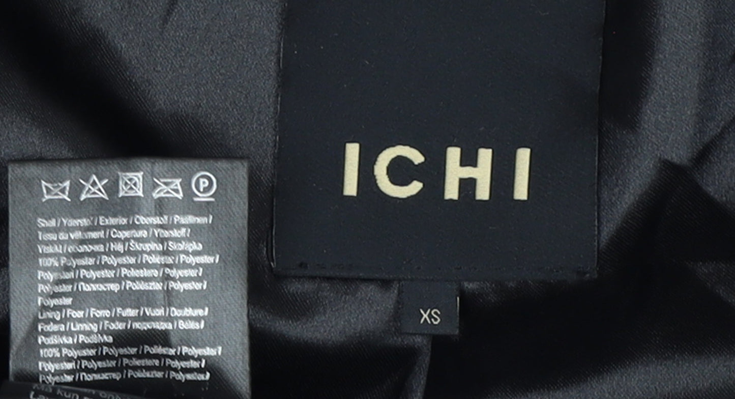 Womens UK Size XS ICHI Black Basic Jacket