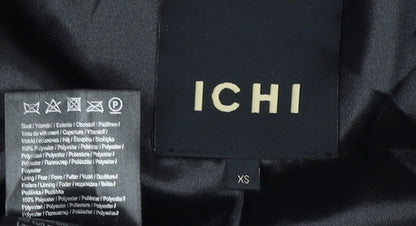 Womens UK Size XS ICHI Black Basic Jacket
