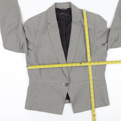 Womens UK Size 12 Marks and Spencer Regular Grey Blazer
