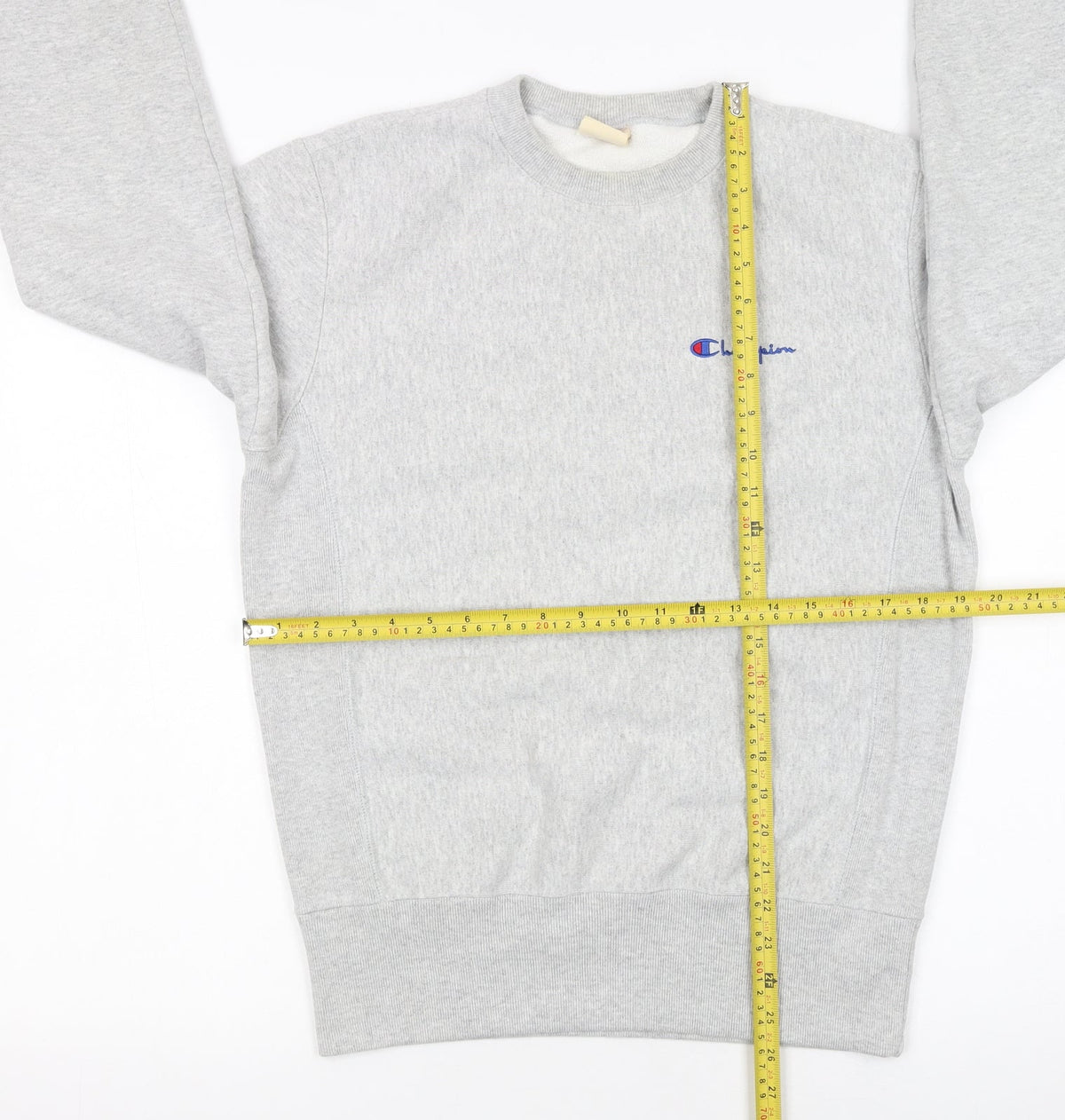 Mens UK Size S Champion Grey Pullover Sweatshirt