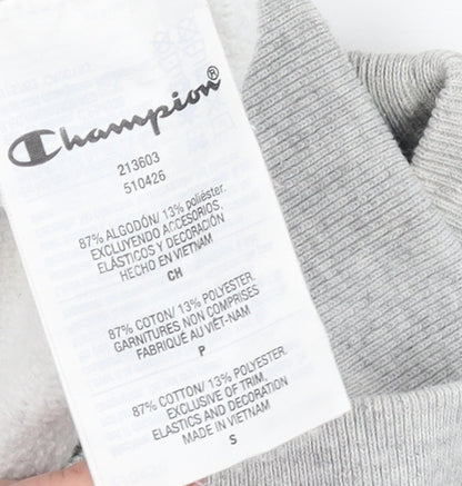 Mens UK Size S Champion Grey Pullover Sweatshirt