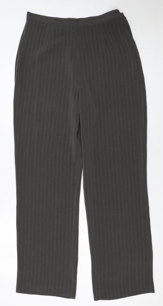 Womens UK Size 14 NEXT Regular Fit BusinessCasualWorkwear Grey Trousers