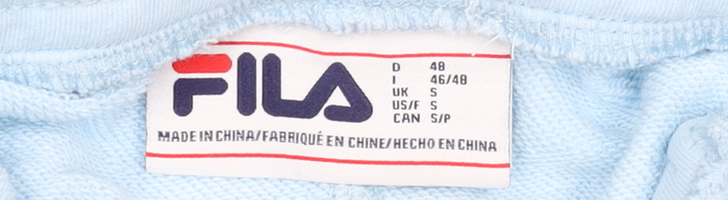 Mens UK Size S FILA Regular Fit Jogger Blue Trousers