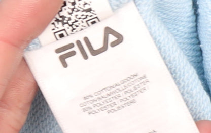 Mens UK Size S FILA Regular Fit Jogger Blue Trousers