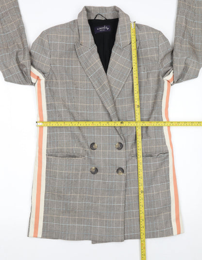 Womens UK Size 12 Marks and Spencer Regular Grey Blazer