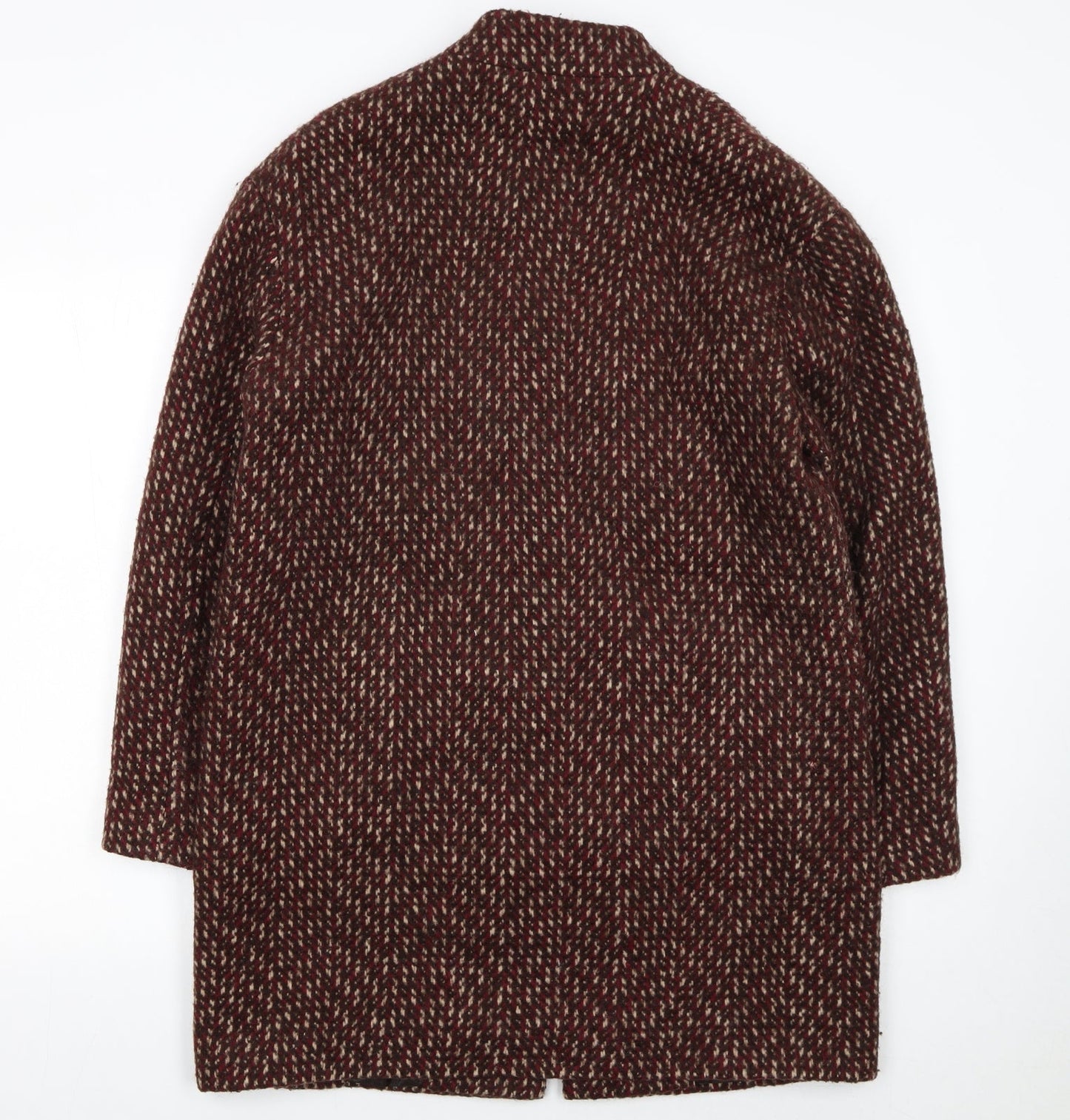Womens UK Size 12 Marks and Spencer Brown Overcoat