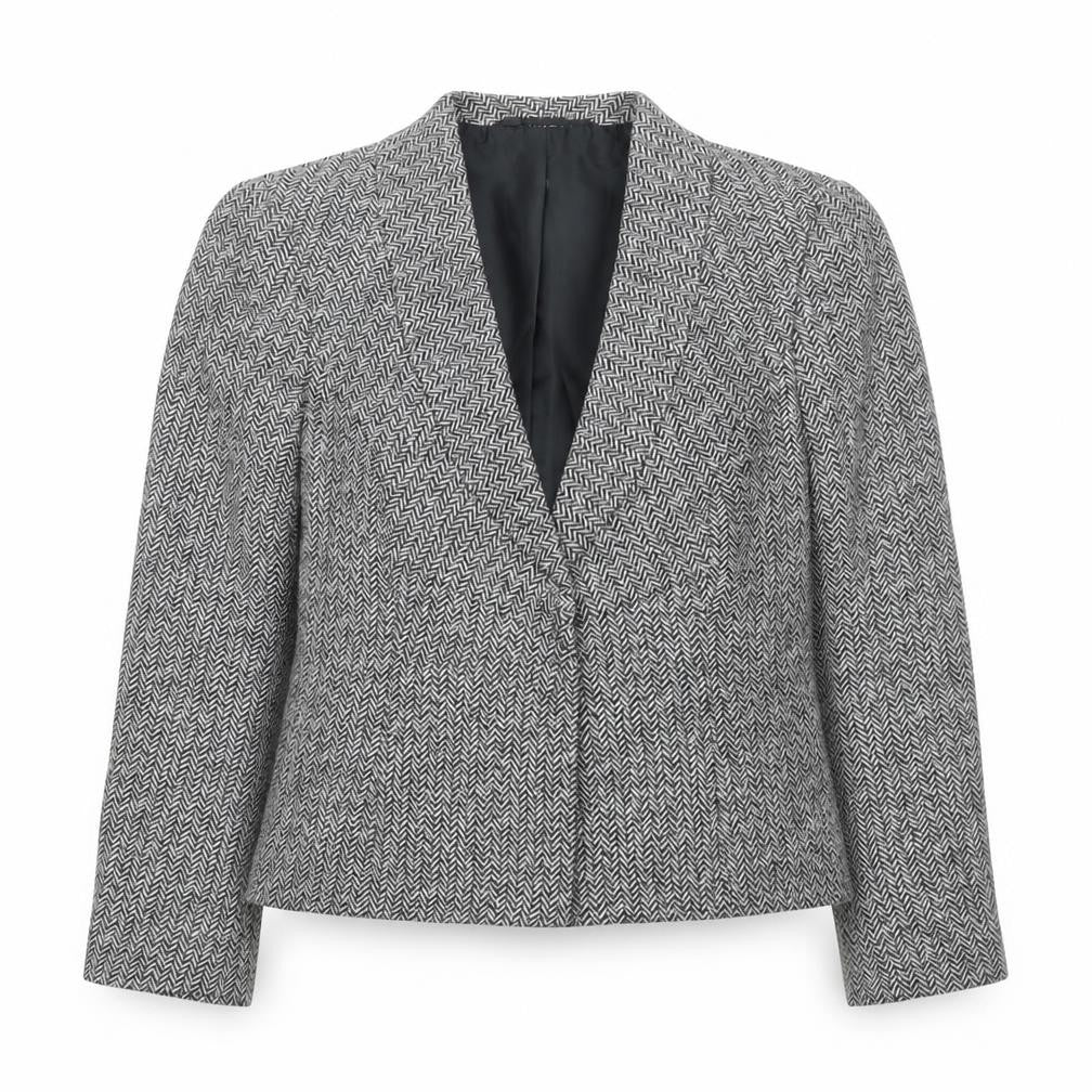 Womens UK Size 12 Minuet Petite Petites Black Blazer