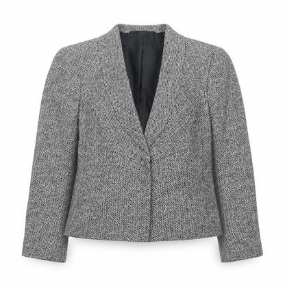 Womens UK Size 12 Minuet Petite Petites Black Blazer